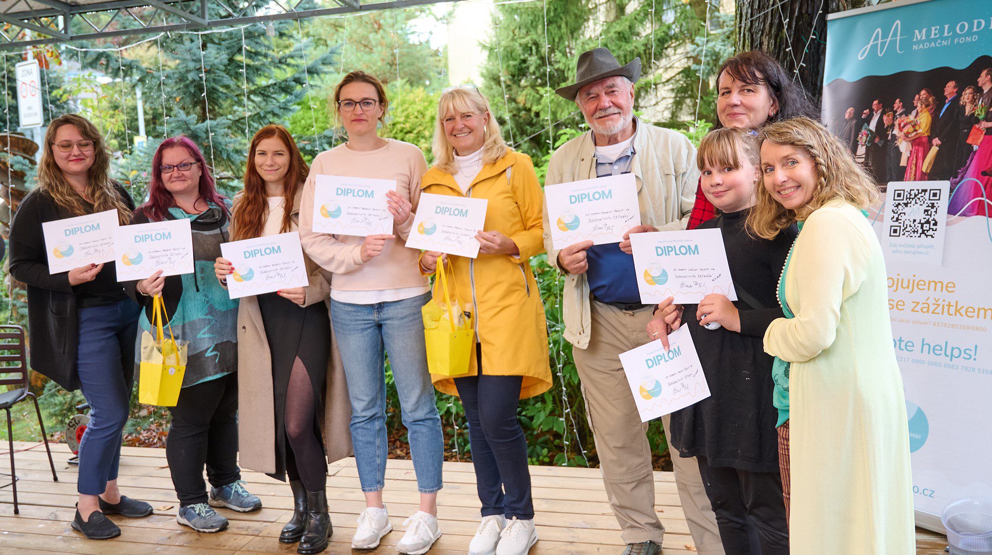 foto soutěžících